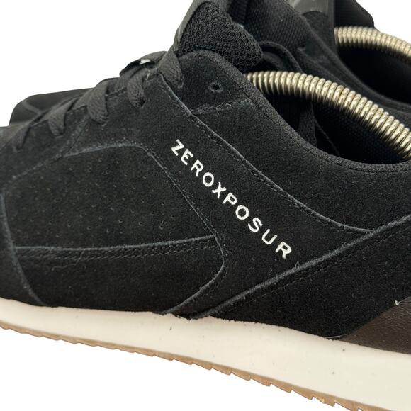 Zeroxposur Trek Sneaker Men\'s 11 Black Suede Athletic Comfort Shoe Zxf800080 NEW main image 10